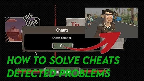 how to solve cheats detected problem || cheats detected problem solved || the walking zombie 2