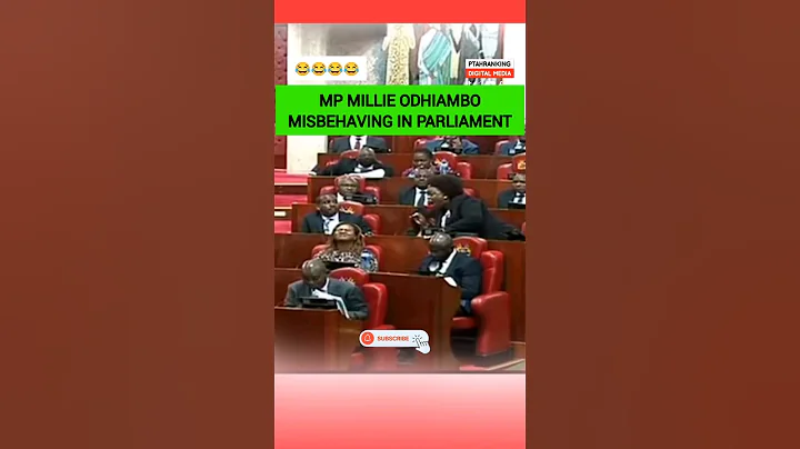 MP MILLIE ODHIAMBO MISBEHAVING IN PARLIAMENT #rutospeechtoday #millieodhiambo #rigathigachagua