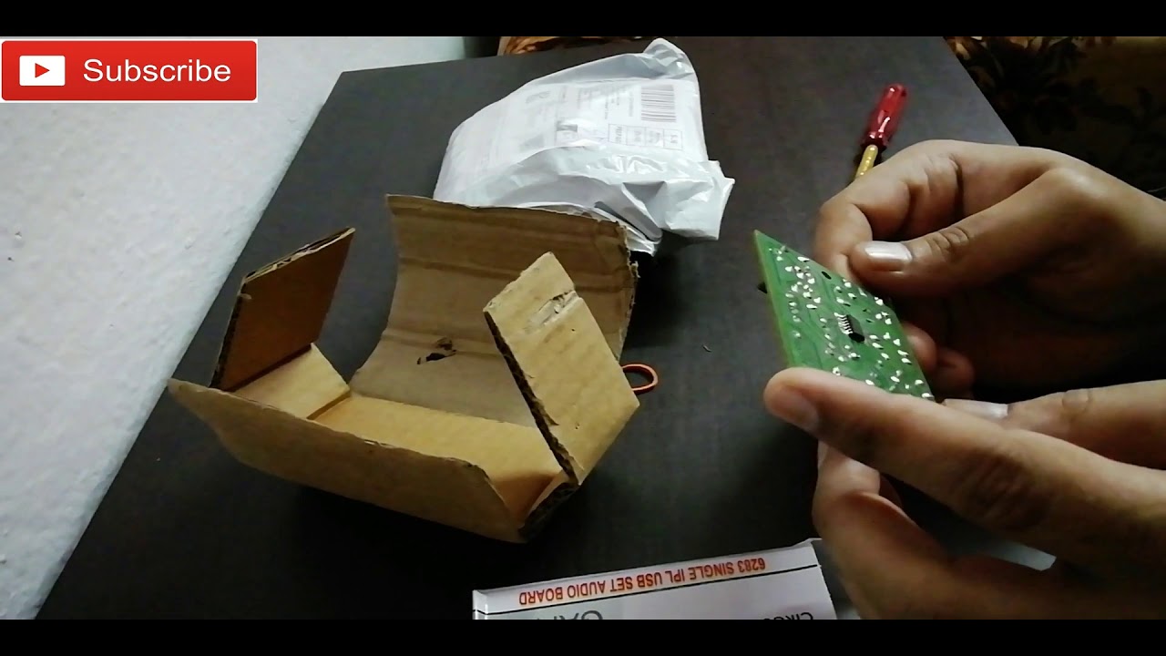 Subwoofer Filter board LM324 Ic // The technoboy - YouTube