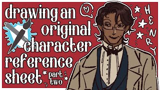 speedpaint || making new oc refs! part 2 ⋆˙⟡