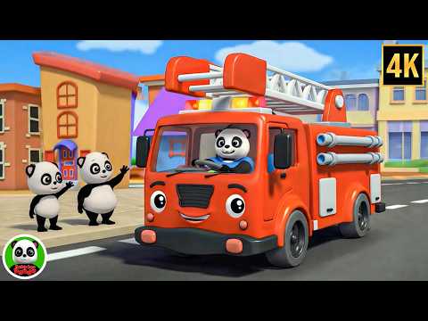 Wheels on the Firetruck, Nursery Rhyme and Kids Song