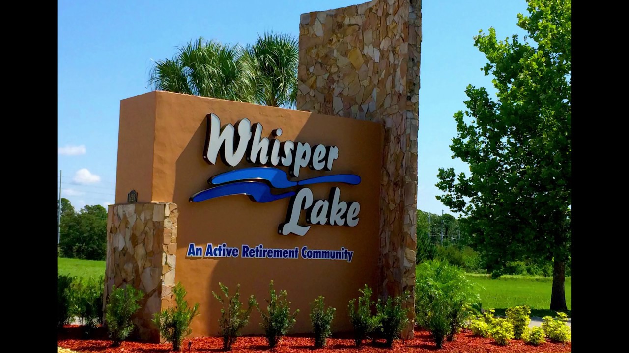 Whisper Lake Sebring Florida Retirement Community YouTube