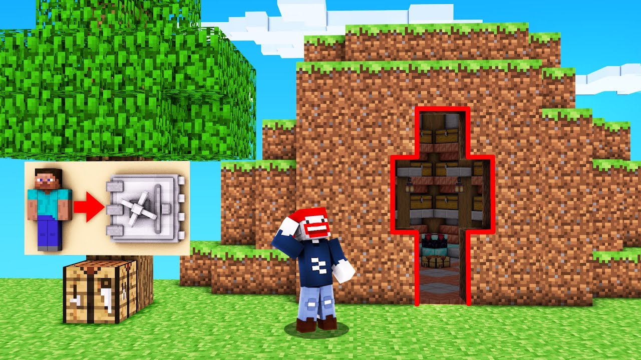 0% KOMMEN IN MEINE GEHEIME BASE! (Minecraft)