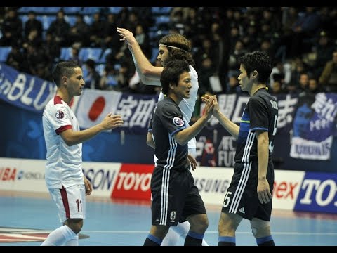 JAPAN vs QATAR: AFC Futsal Championship 2016 (Group Stage)