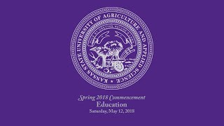 Education | Spring Commencement 2018