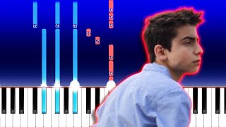 Video thumbnail of "Aidan Gallagher - Miss You (Piano Tutorial)"