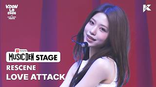 RESCENE - LOVE ATTACK TOYOTA MUSIC DEN STAGE KCON LA 2026