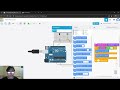 Lampu mati dan hidup otomatis menggunakan arduino di tinkercad