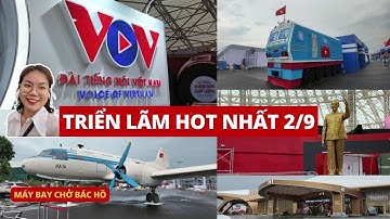 Review Triển lãm 80 năm Thành tựu Đất nước trước ngày khai mạc cực nhiều hoạt động hấp dẫn #fm91