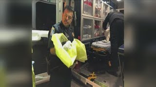 Newspaper driver finds newborn baby in the middle of a Madera County road
