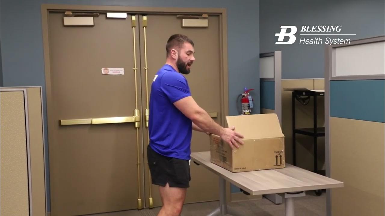 Blessing Wellness Center How to Properly Push And Pull Heavy Objects