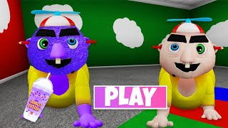 SECRET UPDATE | NEW GRIMACE BABY ROBY ESCAPE (OBBY) Full Gameplay #roblox #obby