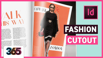 Fashion Cutout Effect | Indesign CC Tutorial #270/365