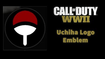Call of Duty WW2 Uchiha Logo Emblem