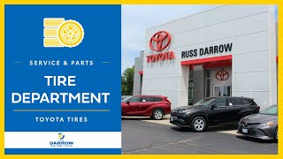 Toyota Tire Department West Bend, WI // Russ Darrow Toyota Service