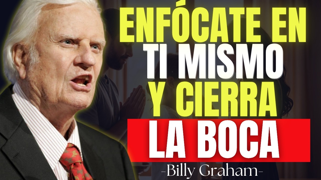 ¡BASTA DE PALABRAS! DEJA QUE EL ESPÍRITU SANTO HABLE POR TI I Billy Graham