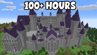 I Spent 800 Days Building a Castle in Survival Minecraft...