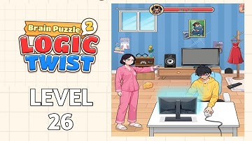 Brain Puzzle 2 Logic Twist Level 26 |Pro Gamer| Walkthrough Solution