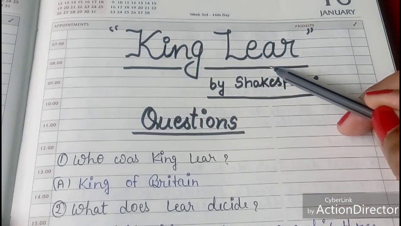 king lear quiz