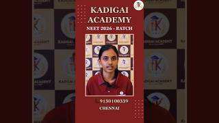 What NEET Students Say About Our Coaching! |Honest Review 2026 |#kadigaiacademy
