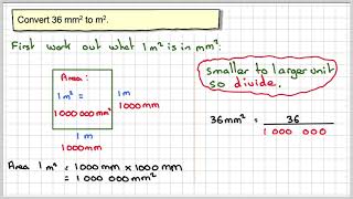 Conversion of 0.1 mm2 to m2 +> CalculatePlus