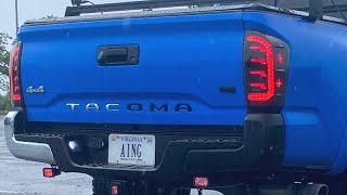 Toyota Tacoma Gets Form Lighting Tail Lights! Install