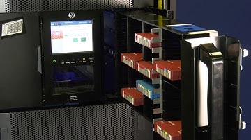 HP MSL6480 Magazine Replacement Video