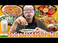 I ate ONLY INDIAN FOOD for 72 hrs in Korea