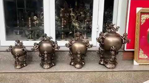 Đỉnh Cầu Thất Lân giả cổ hun nâu đủ cỡ !