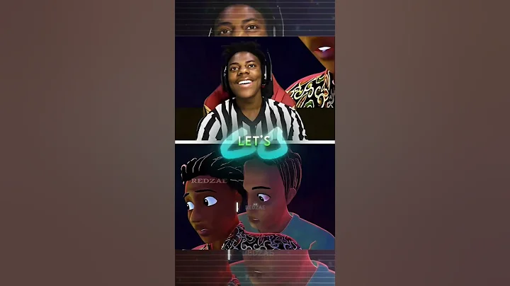 iShowSpeed Reacts 3D Animation Gone Wild😍 #shorts