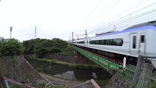 JR中央線多摩川鉄橋付近で列車を撮影！