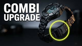#409 New 2026 Digital Frogman GWF-D1000BC-1JF on Combi-Bracelet with Adjustable Buckle