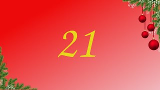 Joulukalenteri 2020 21. Luukku Joulupuu On Rakennettu