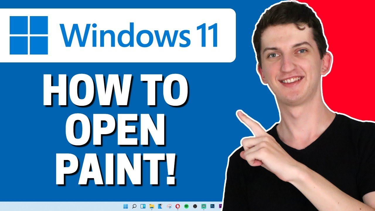How To Open Classic Paint In Windows 11