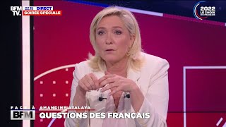 Marine Le Pen sur un ralliement de Marion Maréchal à Éric Zemmour: 