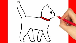 Como Desenhar Um Gato Facil