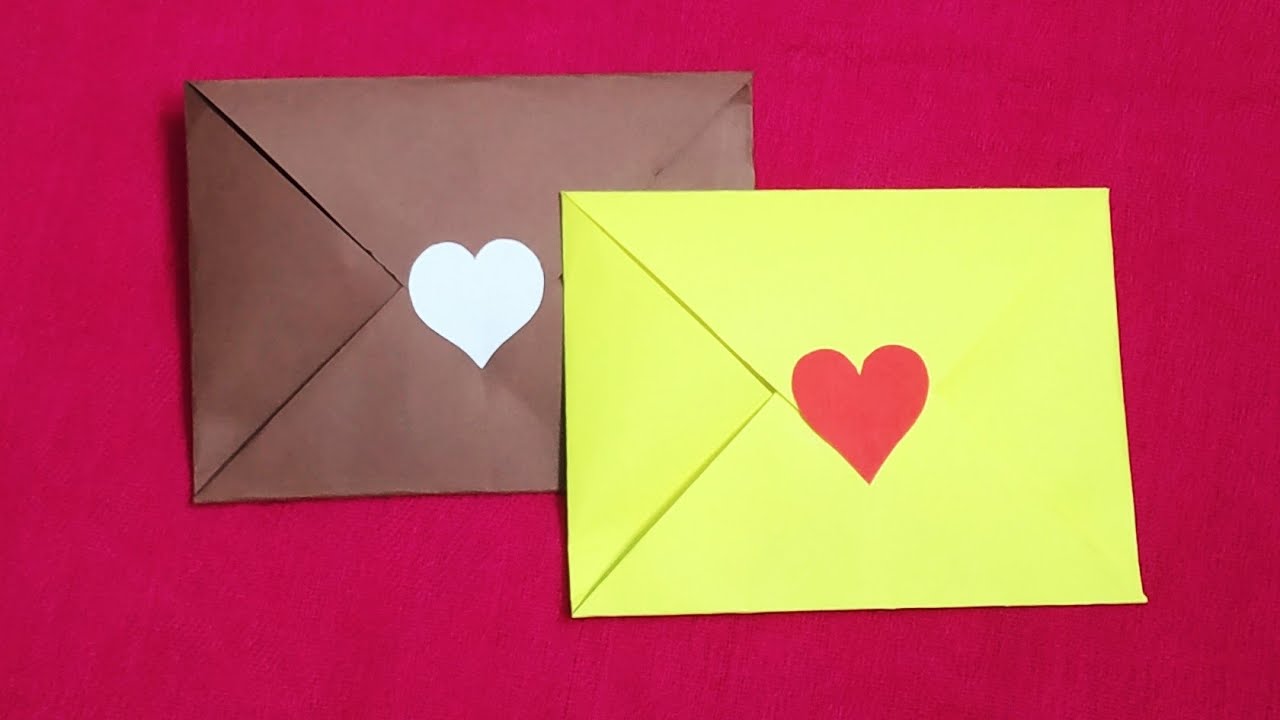 How to Make a Paper Envelope || Envelope Making With Paper (without ...