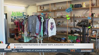 Joplin business owner upset by recent thefts