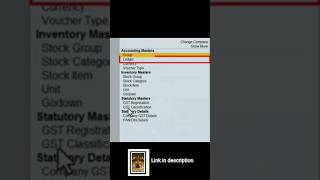 Ledgers and their groups #shortsfeed #ytshorts #tally#ledgers #trendingnow #accountancy