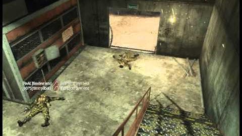 AMAZING WTF Double Bounce & Double Tomahawk Kill in Radiation - Black OPS