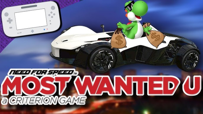 Need For Speed Most YouTube U, Wanted - Gameplay Wii U