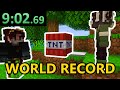 Minecraft speedrun world record duos