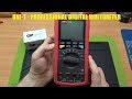 НЕДОРОГОЙ ПРОФЕССИОНАЛЬНЫЙ МУЛЬТИМЕТР UNI-T (ТЕСТЕР) + РАЗБОР. PROFESSIONAL DIGITAL MULTIMETER