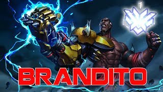 오버워치 세계 최고의 둠피스트 Brandito, 플래이어는 Chipsa 보다 더 잘 해 오버워치 매드무비
