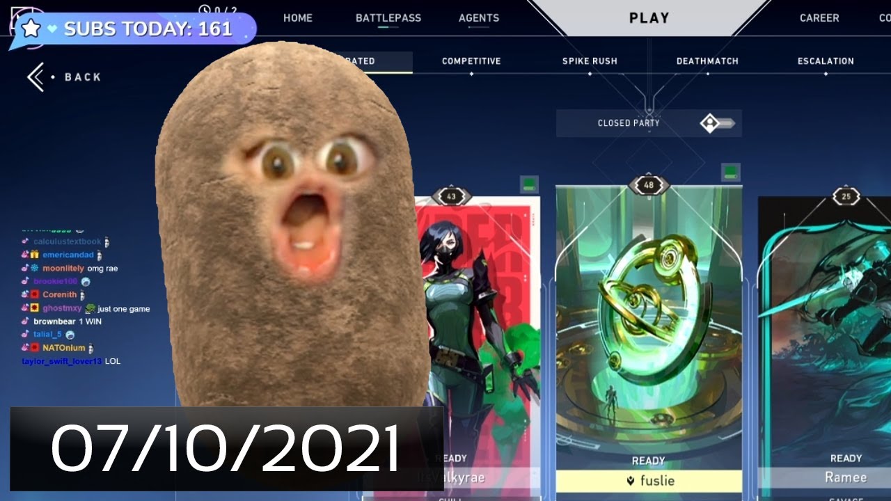 [07/10/2021] April Fooze goes on Adventures in GTA RP and Valorant with GTA peeps