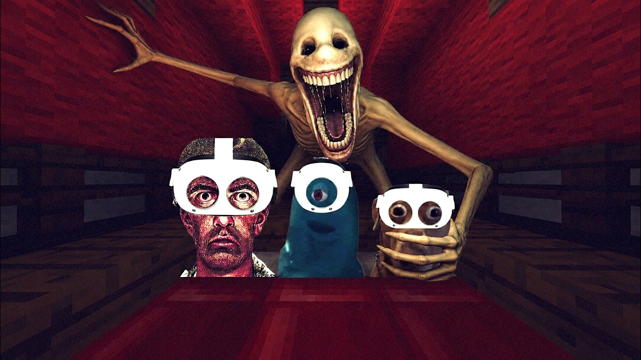 3 Idiots Go Camping With Verity in VR...