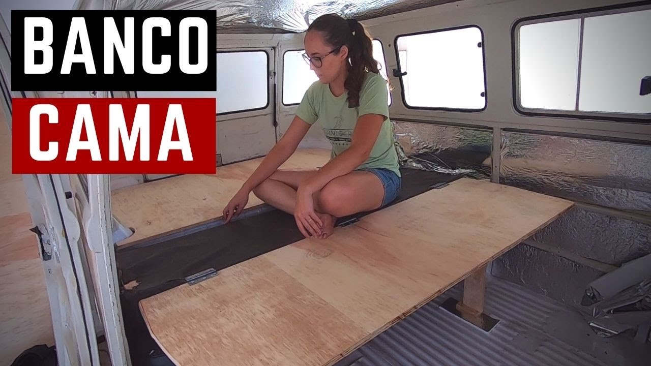 O BANCO CAMA MAIS BARATO PARA KOMBI HOME - |  Viajando de Vw #ep120