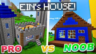 Aphmau Voice Actor Builds Ein's House from MEMORY! Noob vs Pro Build Battle