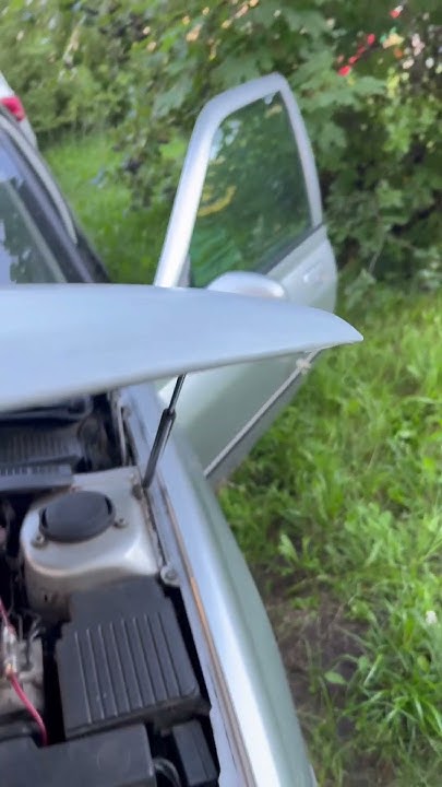 Ремонт капота пежо 406 - YouTube