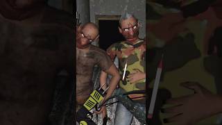 Using Stun gun and Crossbow against Bob and Buck in Granny and Grandpa Update